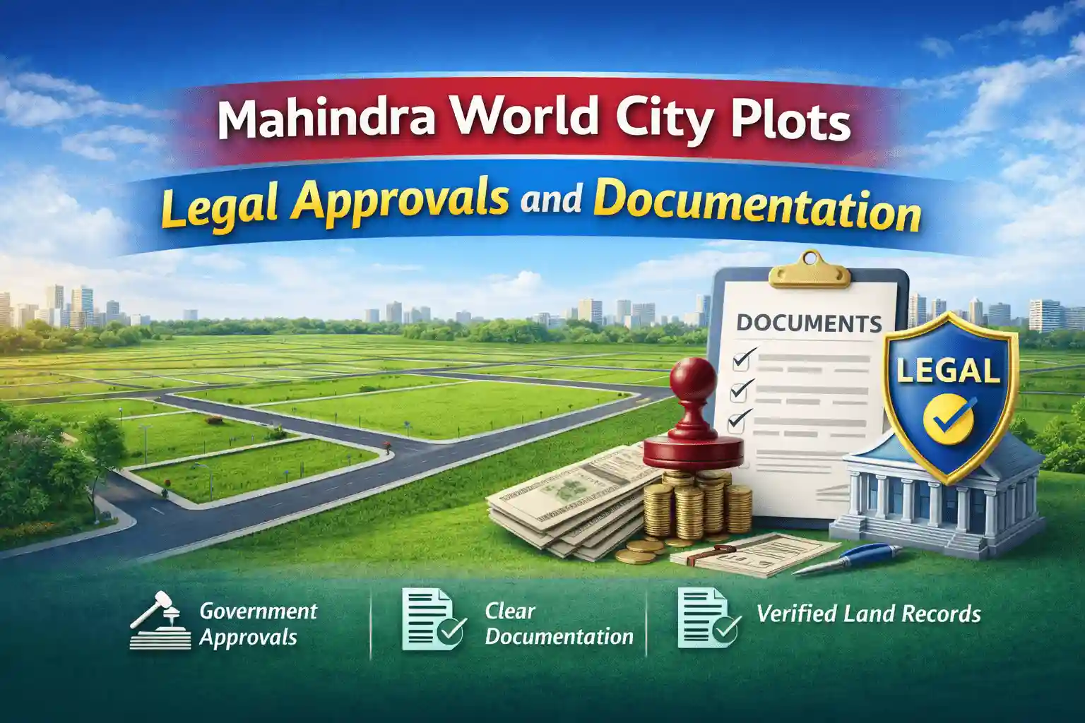 Mahindra World City Plots Legal Approvals and Documentation