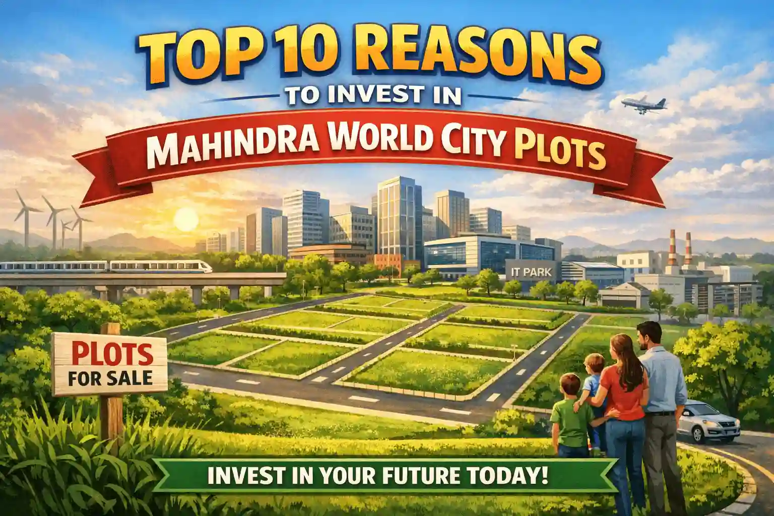 Top 10 Reasons to Invest in Mahindra World City Plots